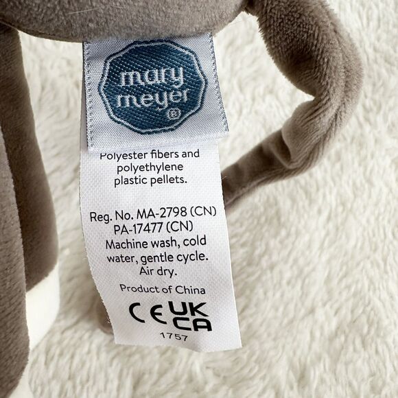 Mary Meyer Loosey Goosey Monkey Safari Friend Plush 10” Lovey Stuffed Toy - Picture 4 of 5